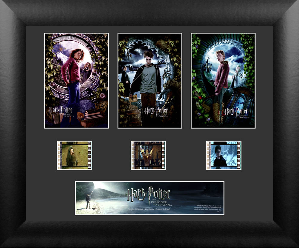 Harry Potter and the Prisoner of Azkaban (S1) Limited Edition 3 Cell Standard FilmCells Wall Art Presentation USFC5069