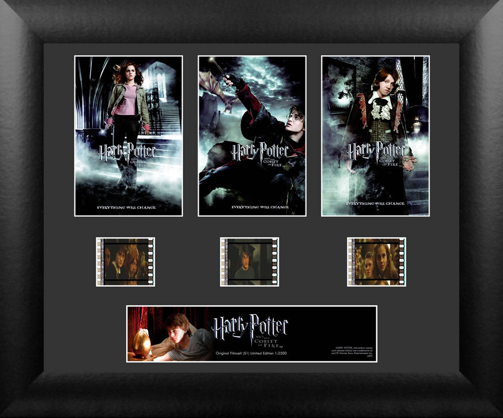 Harry Potter and the Goblet of Fire (S1) Limited Edition 3 Cell Standard FilmCells Wall Art Presentation USFC5073