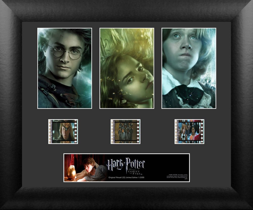 Harry Potter and the Goblet of Fire (S2) Limited Edition 3 Cell Standard FilmCells Wall Art Presentation USFC5074