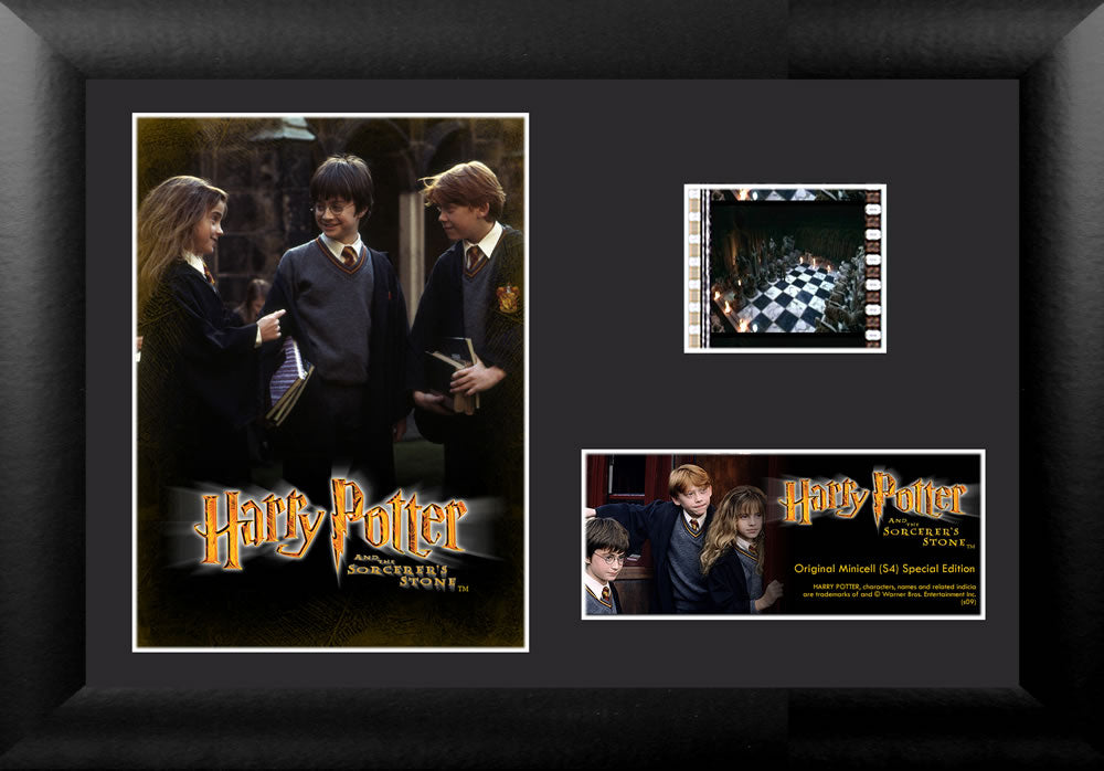 Harry Potter and the Sorcerer's Stone (S4) Minicell FilmCells Framed Desktop Presentation USFC5130
