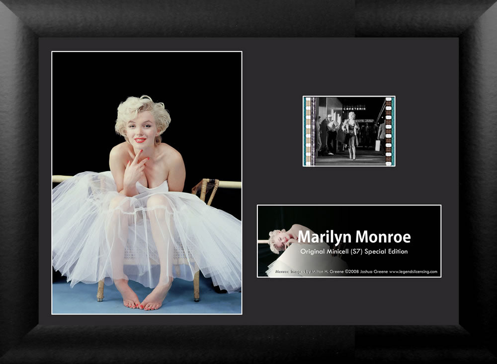 Marilyn Monroe (Smiling) Minicell FilmCells Framed Desktop Presentation USFC5160