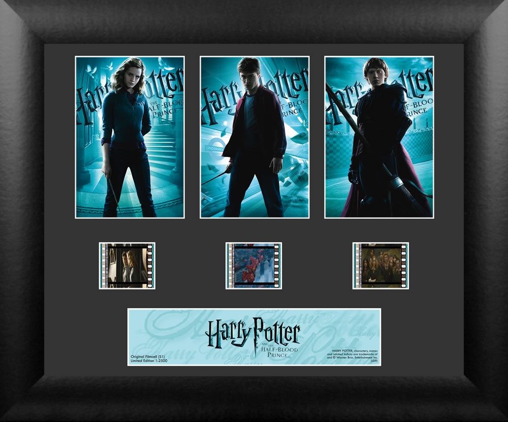 Harry Potter and the Half-Blood Prince (S1) Limited Edition 3 Cell Standard FilmCells Wall Art Presentation USFC5228