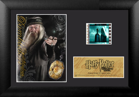 Harry Potter and the Half-Blood Prince (Dumbledore) Minicell FilmCells Framed Desktop Presentation USFC5242