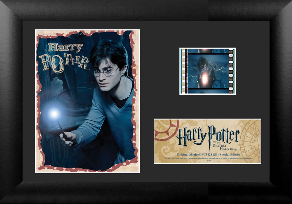 Harry Potter and the Deathly Hallows (Wand) Minicell FilmCells Framed Desktop Presentation USFC5428