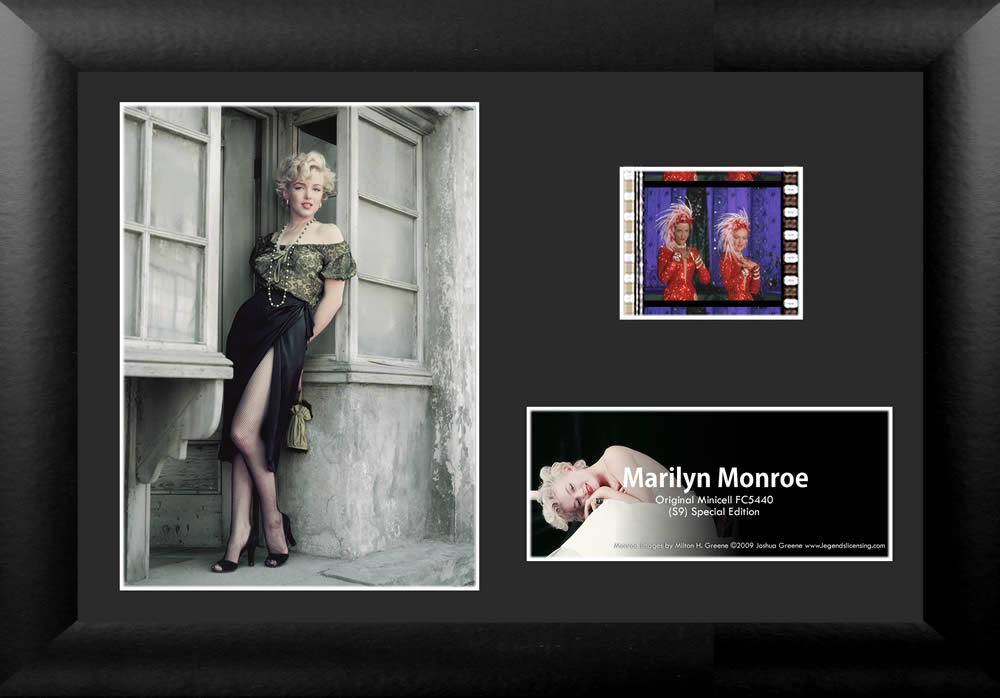 Marilyn Monroe (S9) Minicell FilmCells Framed Desktop Presentation USFC5440