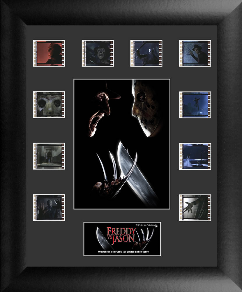 Freddy Vs Jason (S1) Limited Edition Mini Montage Framed FilmCells Presentation USFC5519