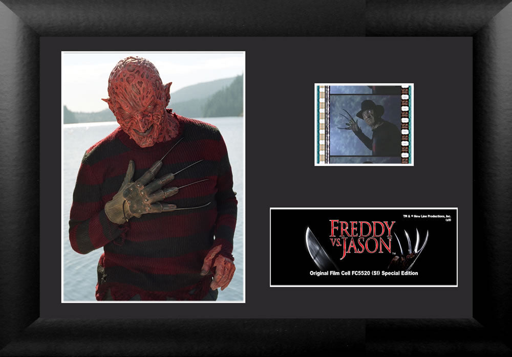 Freddy vs. Jason (Freddys Back) Minicell FilmCells Framed Desktop Presentation USFC5520