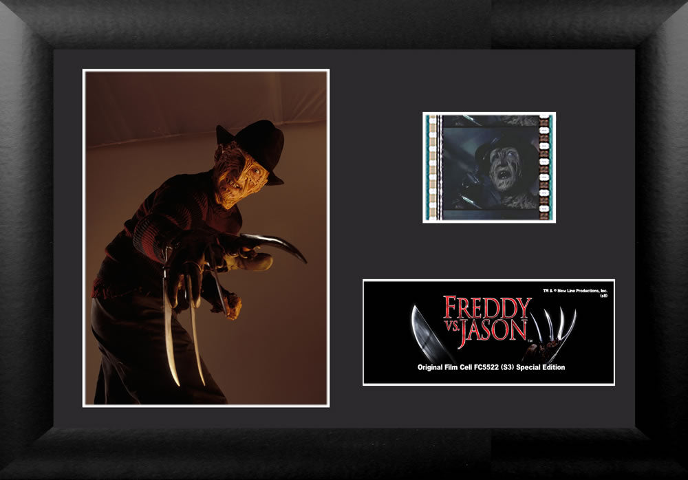 Freddy vs. Jason (S3) Minicell FilmCells Framed Desktop Presentation USFC5522