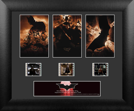 Batman Begins (S2) Limited Edition 3 Cell Standard FilmCells Wall Art Presentation USFC5531