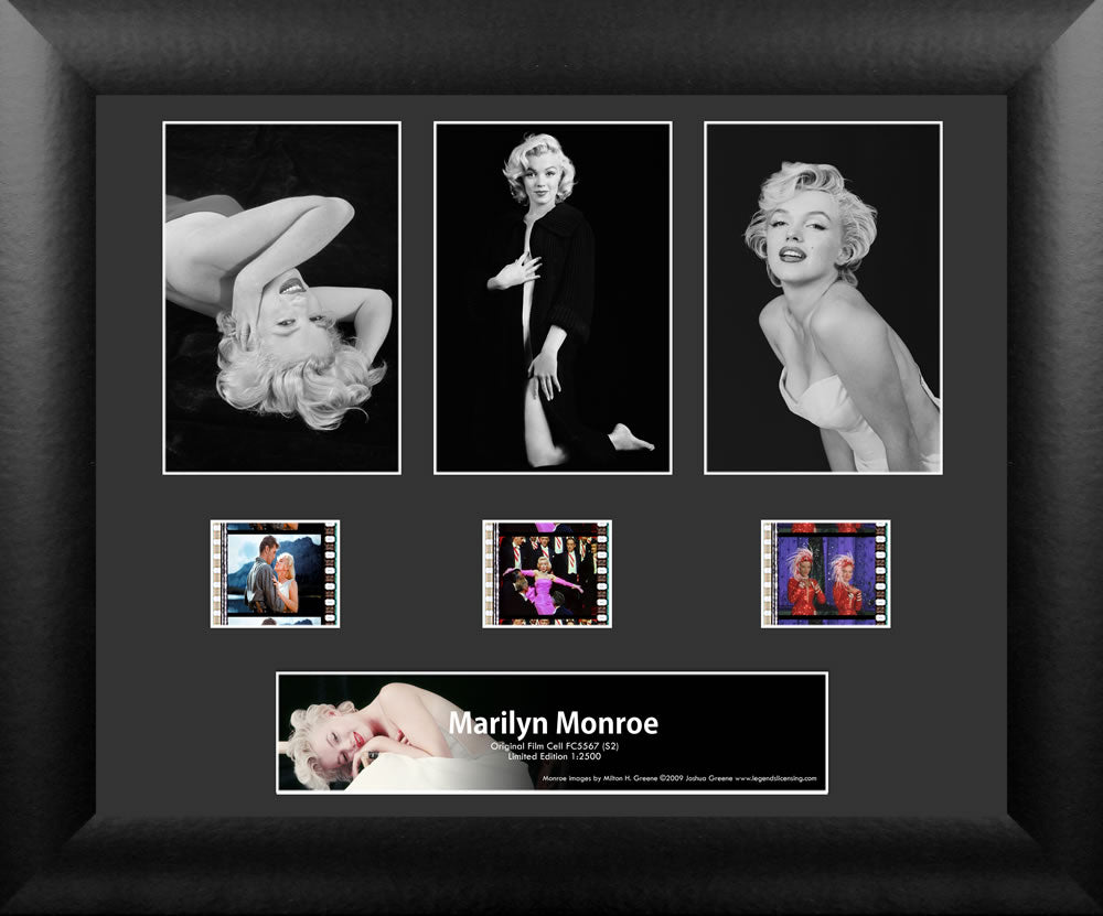 Marilyn Monroe (S2) Limited Edition 3 Cell Standard FilmCells Wall Art Presentation USFC5567