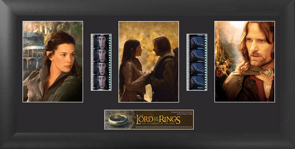 The Lord of the Rings: The Fellowship of the Ring (S1) Limited Edition Trio Framed FilmCells Presentation USFC5615