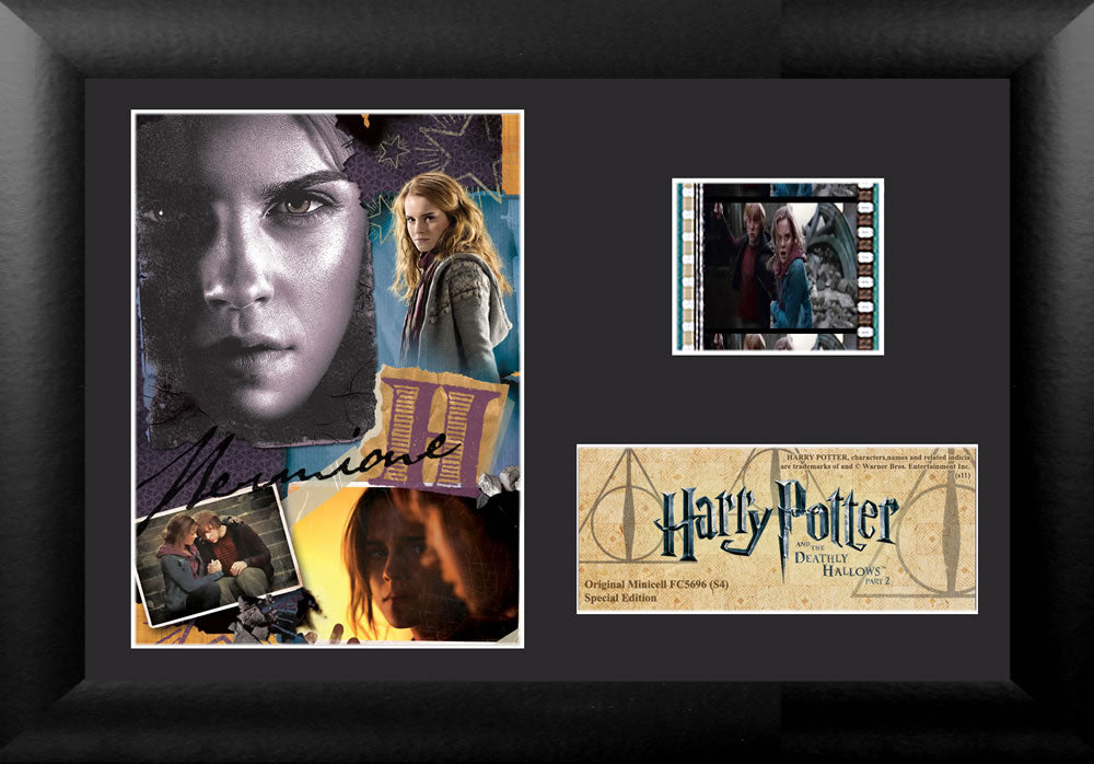 Harry Potter and the Deathly Hallows: Part 2 (Hermione) Minicell FilmCells Framed Desktop Presentation USFC5696