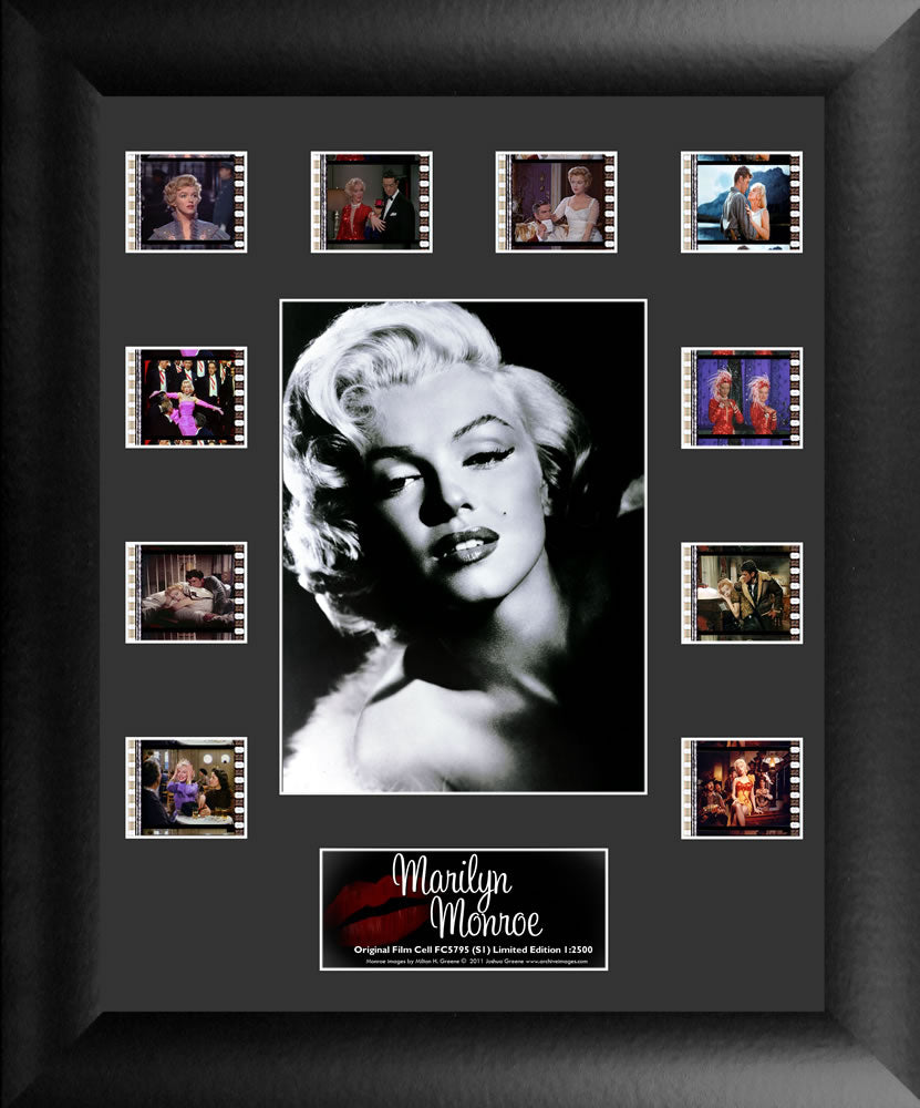 Marilyn Monroe (S1) Limited Edition Mini Montage Framed FilmCells Presentation USFC5795