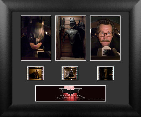 Batman Begins (S3) Limited Edition 3 Cell Standard FilmCells Wall Art Presentation USFC5808