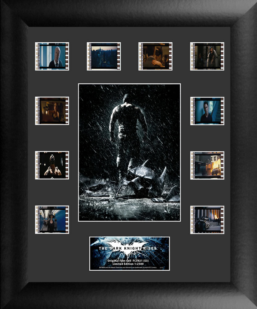 Batman: The Dark Knight Rises (Broken Bat) Limited Edition Mini Montage Framed FilmCells Presentation USFC5921
