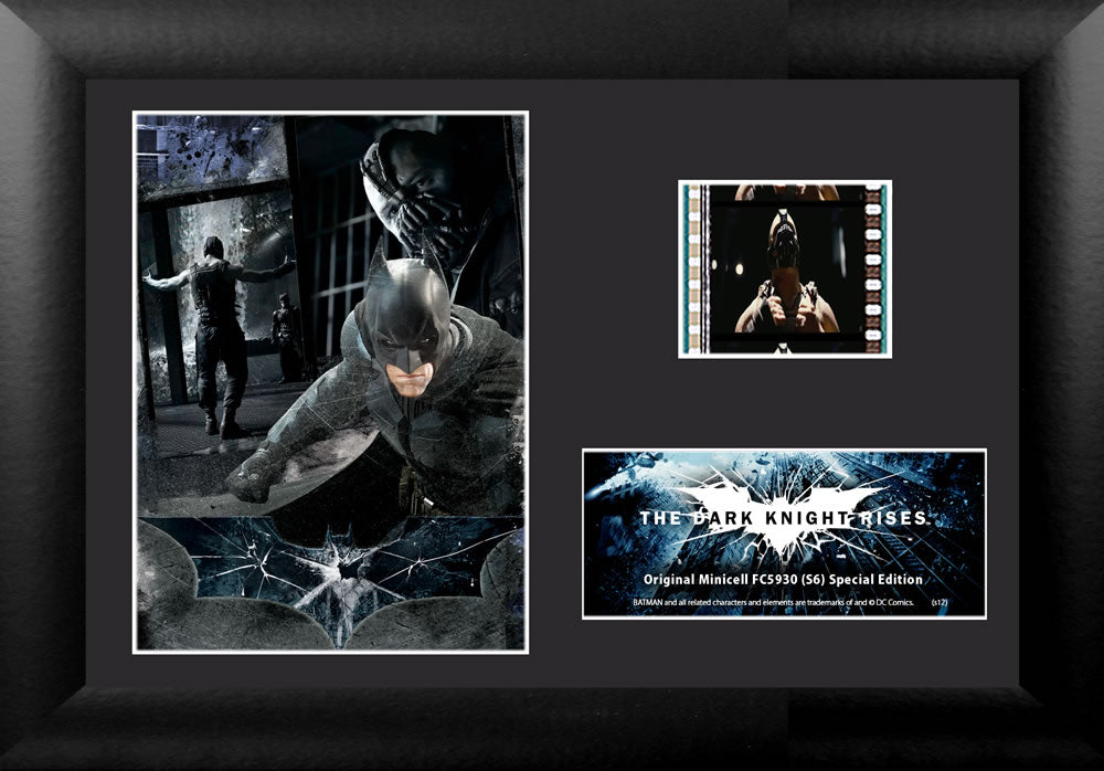 Batman: The Dark Knight Rises (Batman vs Bane) Minicell FilmCells Framed Desktop Presentation USFC5930