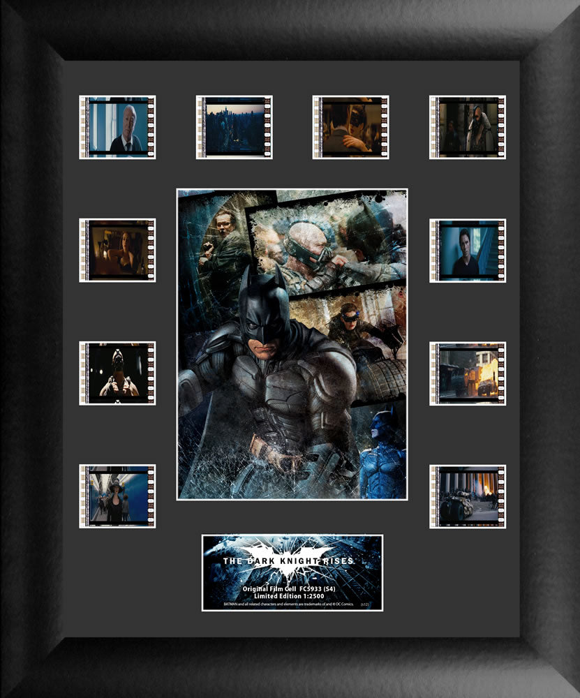 Batman: The Dark Knight Rises (Character Collage) Limited Edition Mini Montage Framed FilmCells Presentation USFC5933