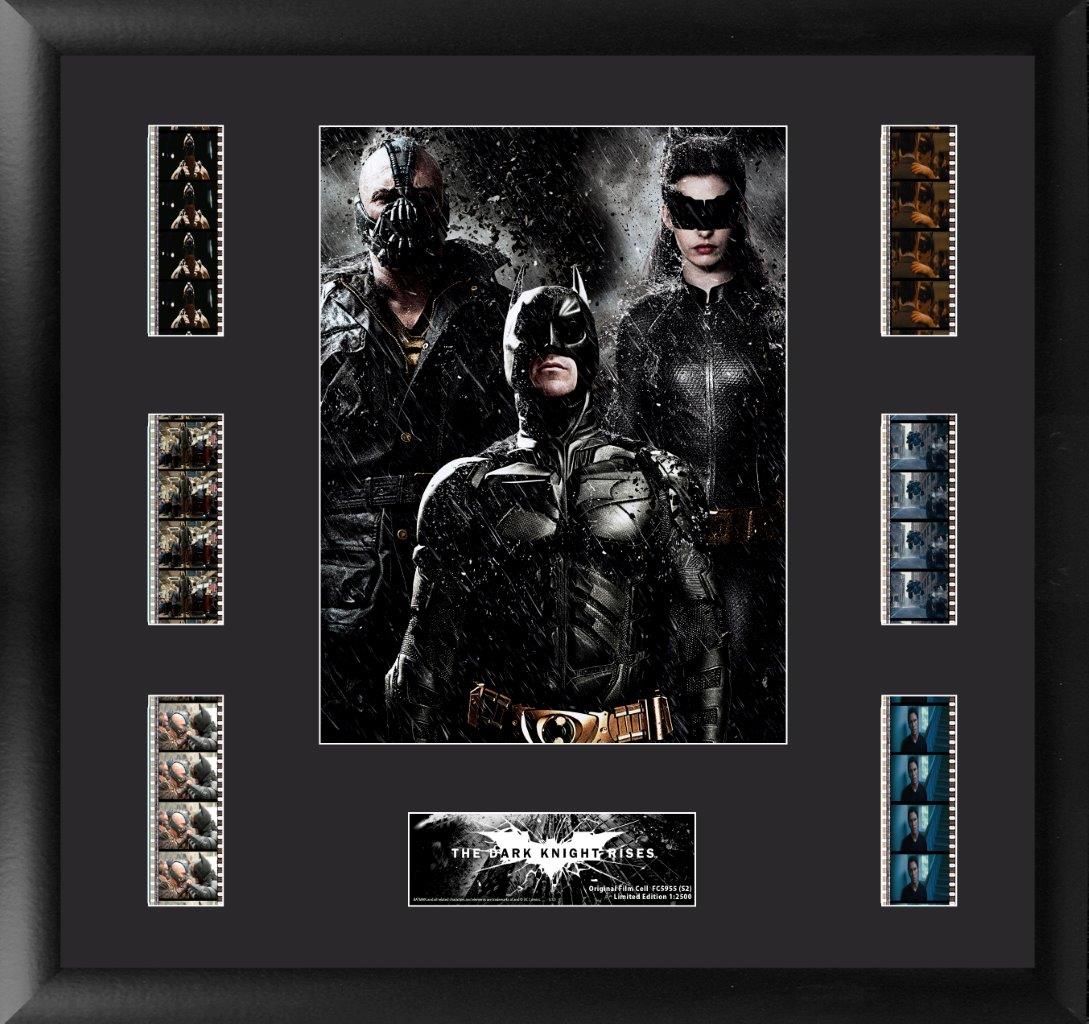 Batman: The Dark Knight Rises (Character Trio) FilmCells Presentation Limited Edition Montage Wall Art USFC5955