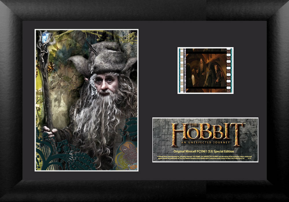 THE HOBBIT: AN UNEXPECTED JOURNEY (S3) Minicell FilmCells Framed Desktop Presentation USFC5961
