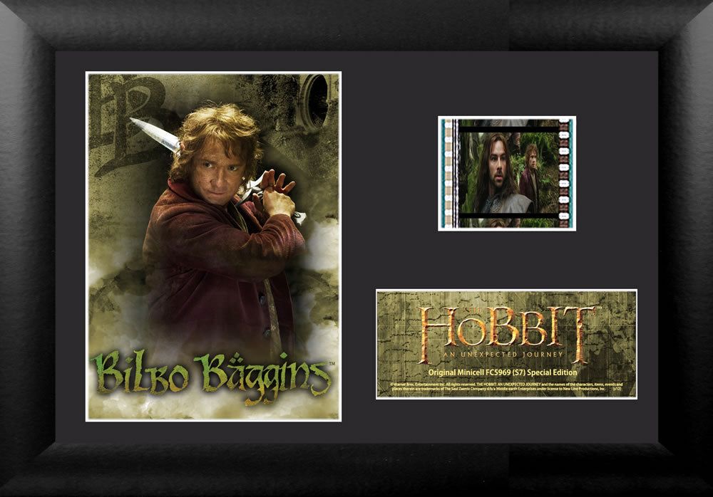 THE HOBBIT: AN UNEXPECTED JOURNEY (S7) Minicell FilmCells Framed Desktop Presentation USFC5969