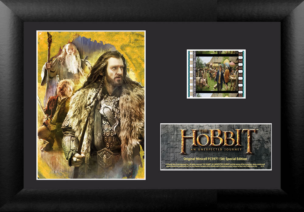 THE HOBBIT: AN UNEXPECTED JOURNEY (S8) Minicell FilmCells Framed Desktop Presentation USFC5971