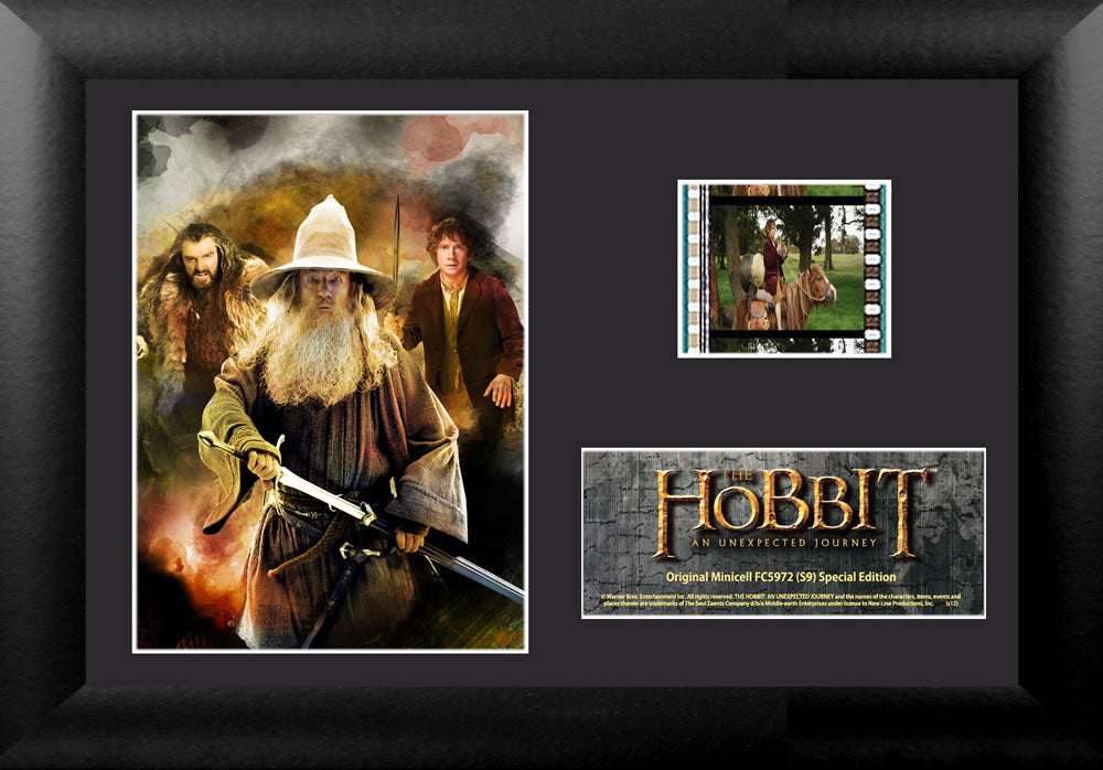 THE HOBBIT: AN UNEXPECTED JOURNEY (S9) Minicell FilmCells Framed Desktop Presentation USFC5972