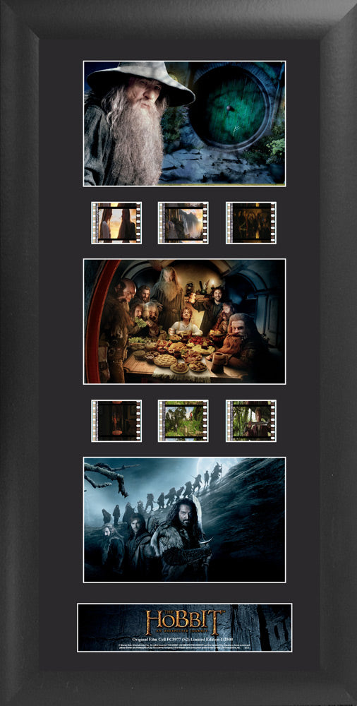 THE HOBBIT: AN UNEXPECTED JOURNEY (S2) Limited Edition Trio Framed FilmCells Presentation USFC5977