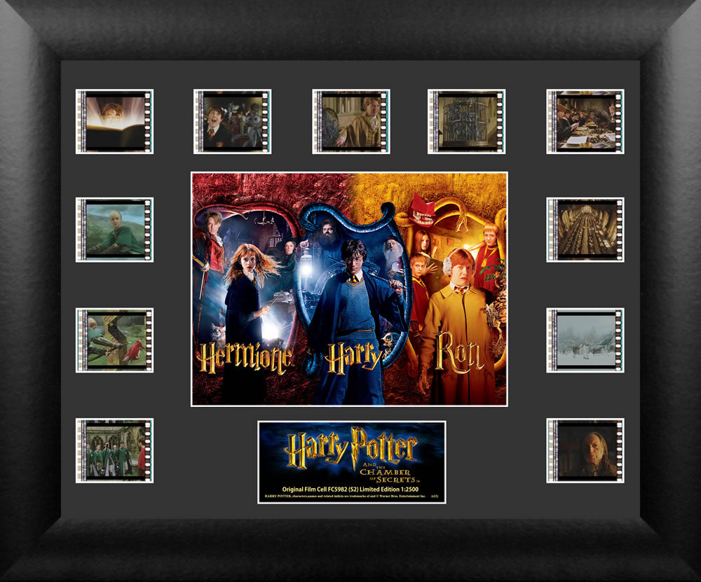 Harry Potter and the Chamber of Secrets (S2) Limited Edition Mini Montage Framed FilmCells Presentation USFC5982