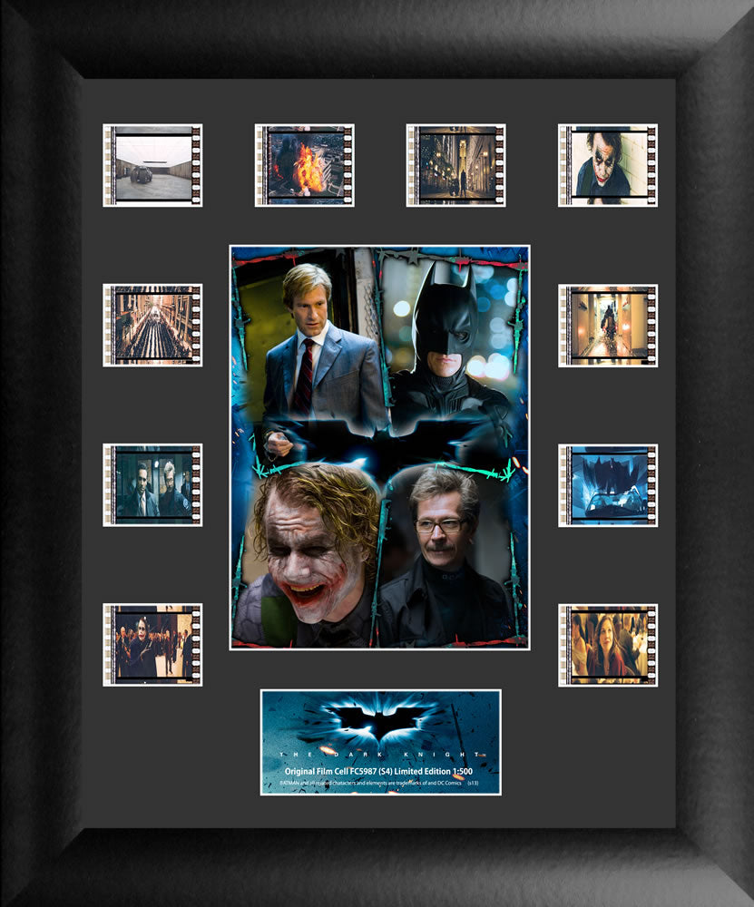 Batman: The Dark Knight (Character Collage) Limited Edition Mini Montage Framed FilmCells Presentation USFC5987