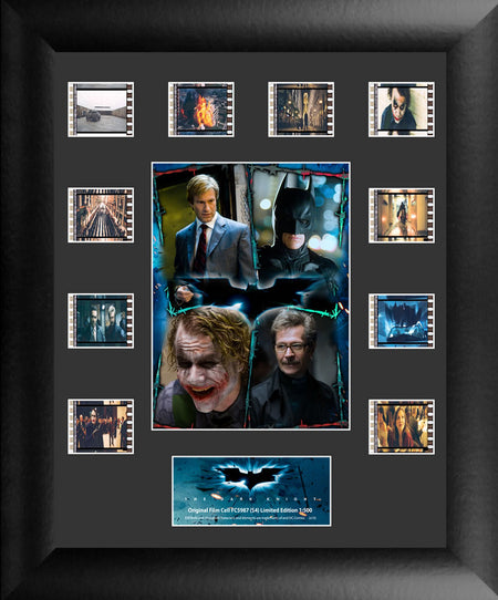 Batman: The Dark Knight (Character Collage) Limited Edition Mini Montage Framed FilmCells Presentation USFC5987