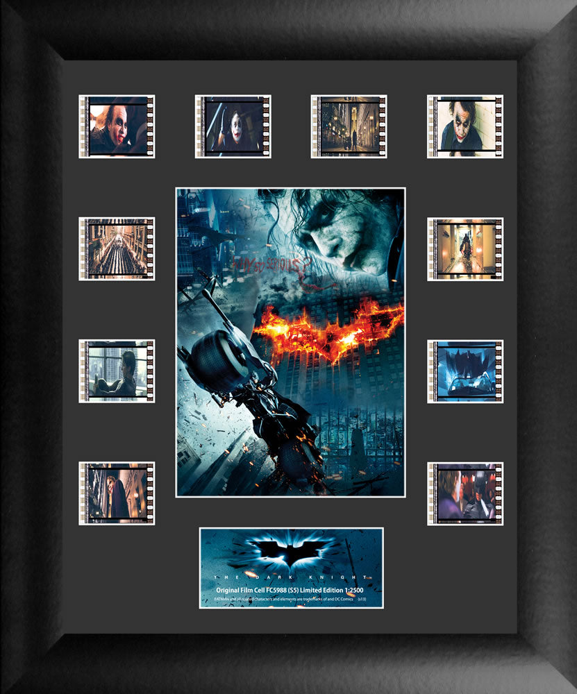 Batman: The Dark Knight (Batman v. Joker) Limited Edition Mini Montage Framed FilmCells Presentation USFC5988