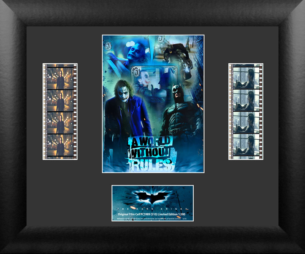 Batman: The Dark Knight (Batman and Joker) Limited Edition Double FilmCells Presentation USFC5989