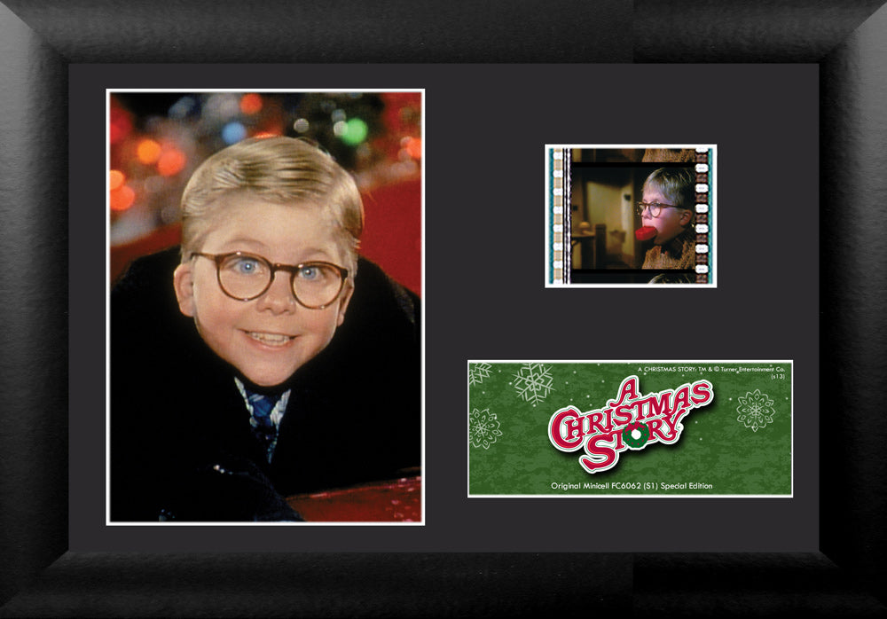 A Christmas Story (Ralphie) Minicell FilmCells Framed Desktop Presentation USFC6062