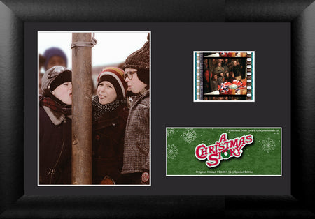 A Christmas Story (Triple Dog Dare Ya) Minicell FilmCells Framed Desktop Presentation USFC6081