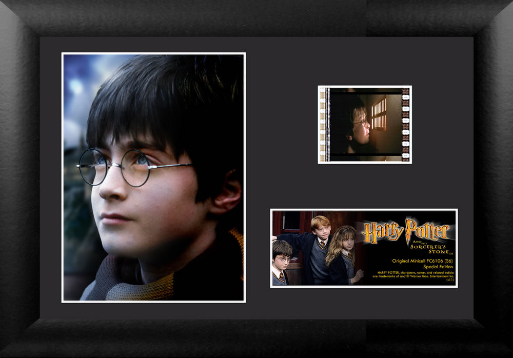 Harry Potter and the Sorcerers Stone (S6) Minicell FilmCells Framed Desktop Presentation USFC6106
