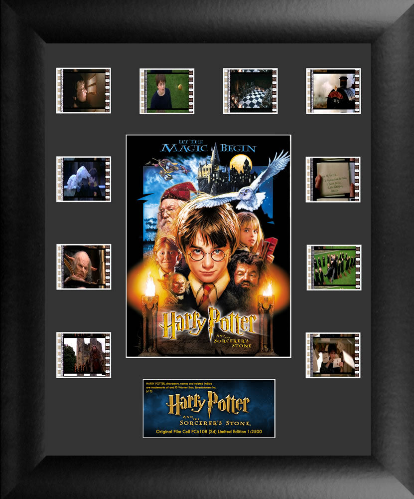 Harry Potter and the Sorcerers Stone (S4) Limited Edition Mini Montage Framed FilmCells Presentation USFC6108