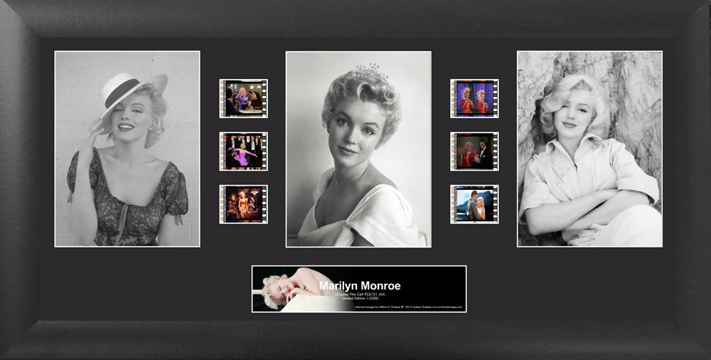 Marilyn Monroe (S4) Limited Edition Trio Framed FilmCells Presentation USFC6121