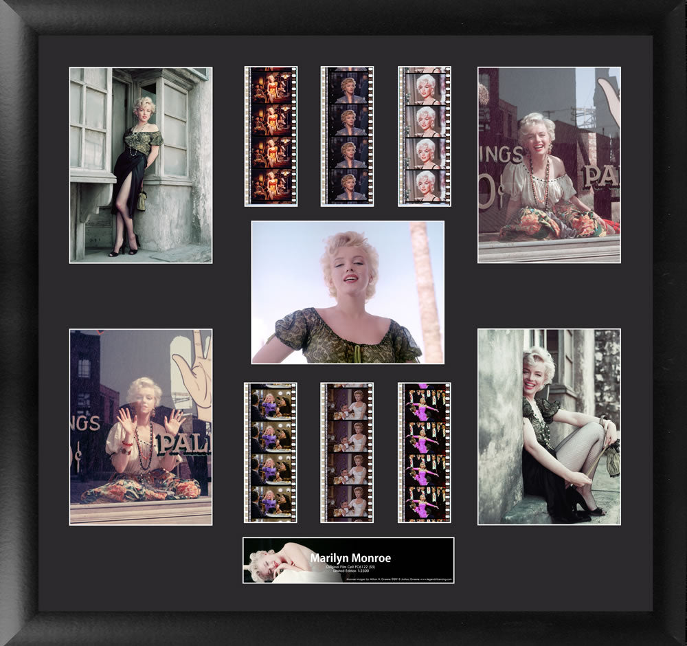 Marilyn Monroe (S5) FilmCells Presentation Limited Edition Montage Wall Art USFC6122