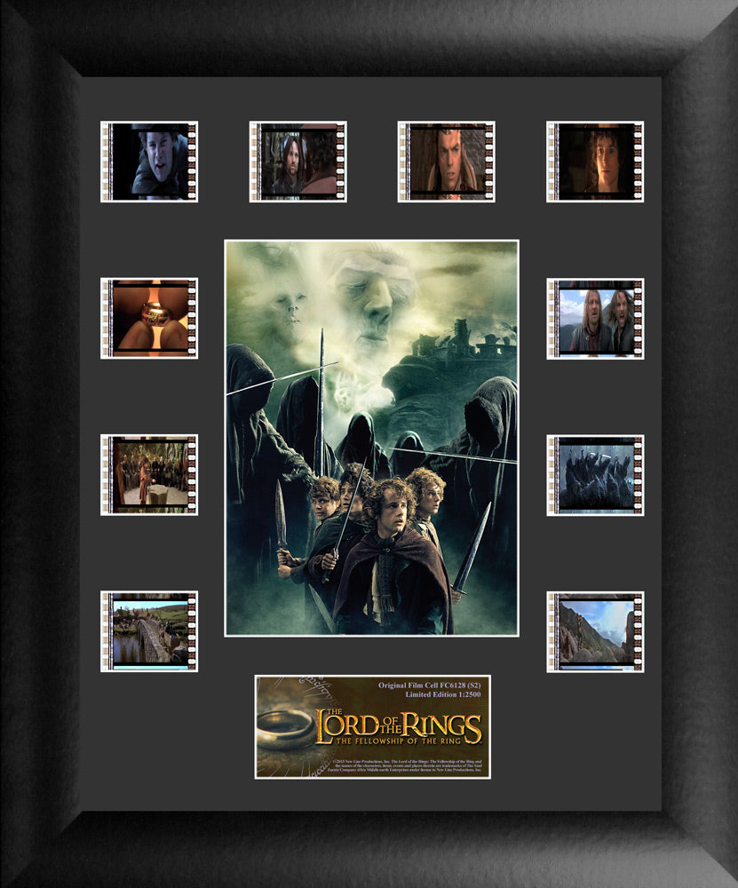 The Lord of the Rings: The Fellowship of the Ring (S2) Limited Edition Mini Montage Framed FilmCells Presentation USFC6128