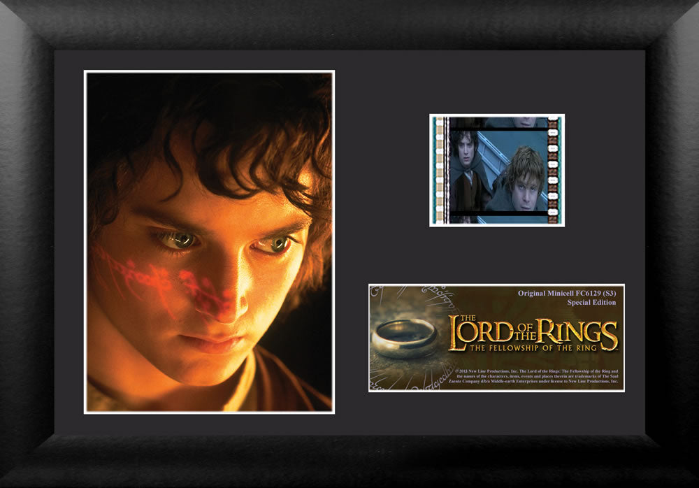 The Lord of the Rings: The Fellowship of the Rings (S3) Minicell FilmCells Framed Desktop Presentation USFC6129
