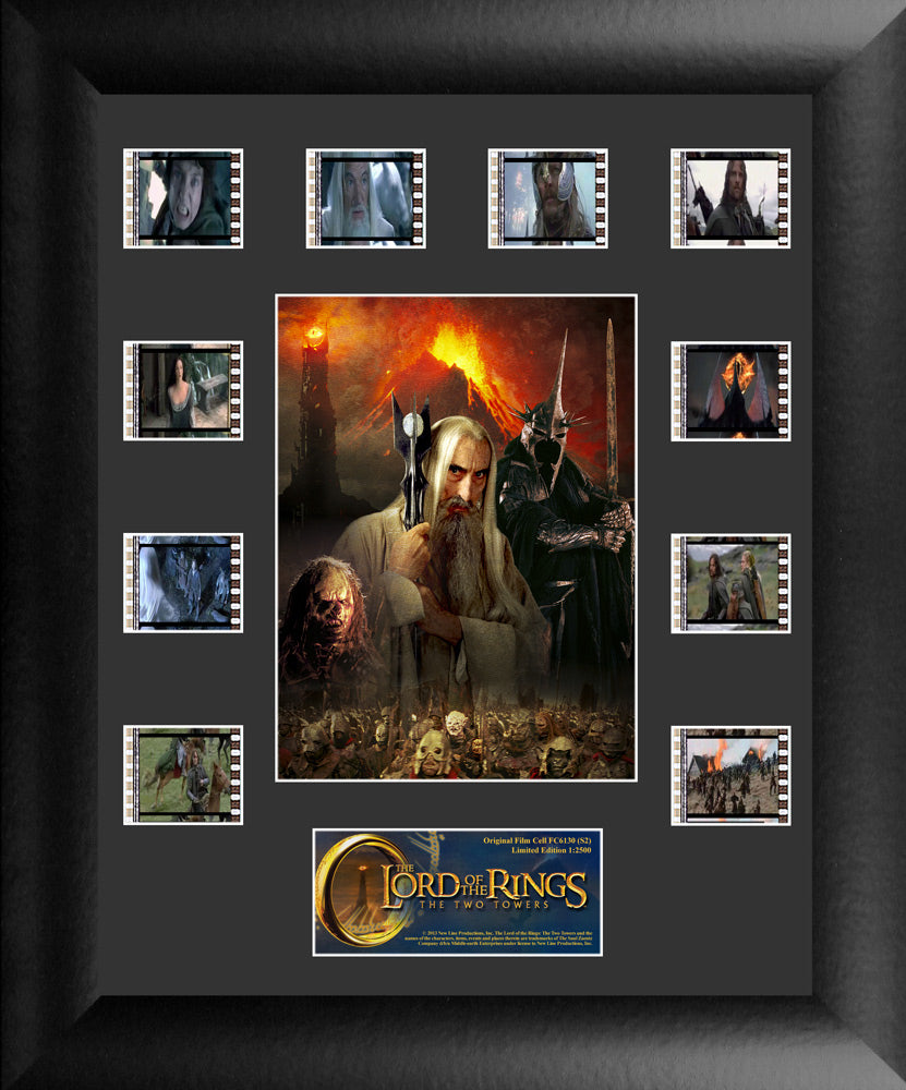 The Lord of the Rings: The Two Towers (S2) Limited Edition Mini Montage Framed FilmCells Presentation USFC6130