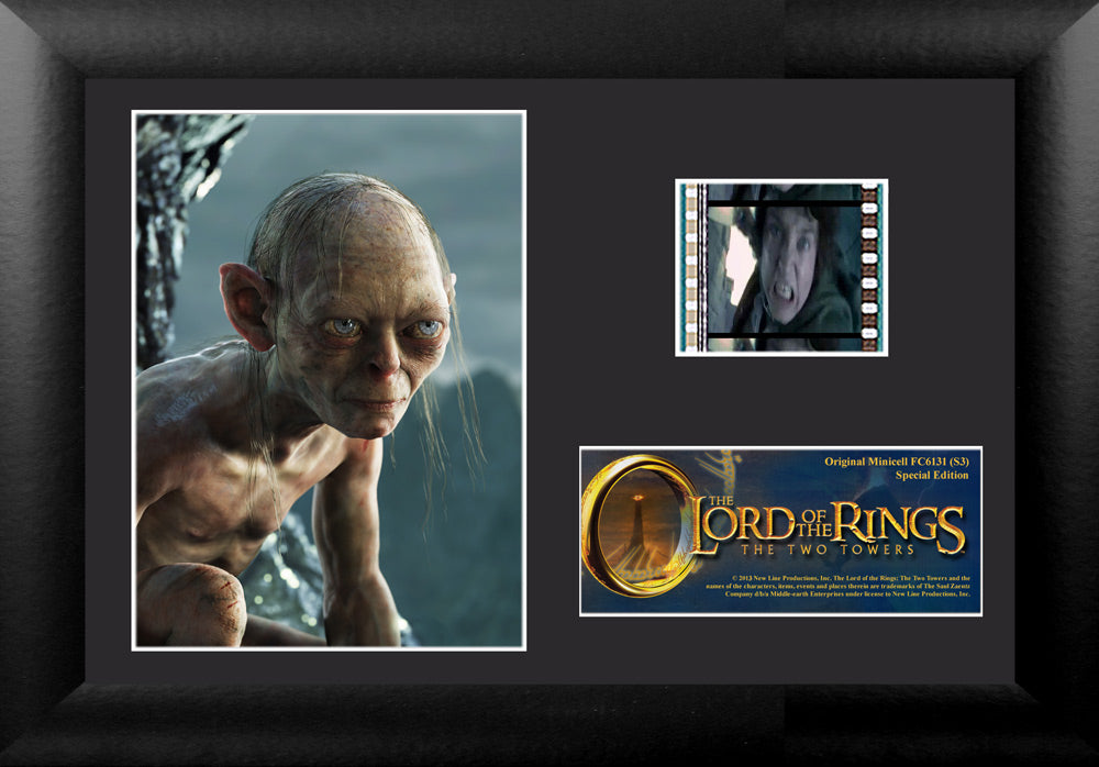 The Lord of the Rings: The Two Towers (S3) Minicell FilmCells Framed Desktop Presentation USFC6131