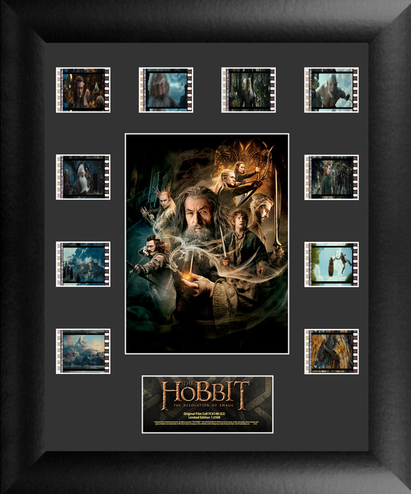 THE HOBBIT: THE DESOLATION OF SMAUG (S2) Limited Edition Mini Montage Framed FilmCells Presentation USFC6148