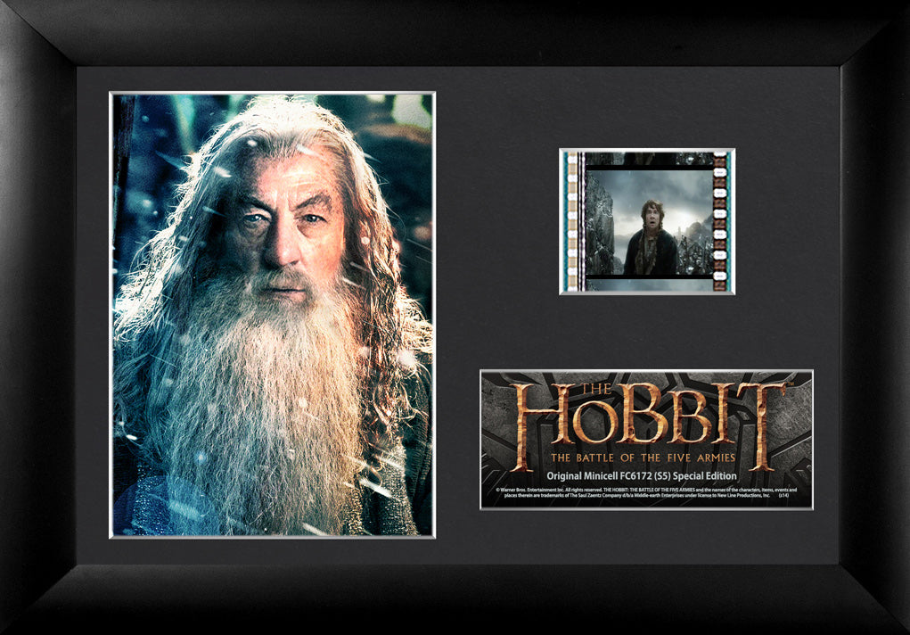 THE HOBBIT: THE BATTLE OF THE FIVE ARMIES (S5) Minicell FilmCells Framed Desktop Presentation USFC6172