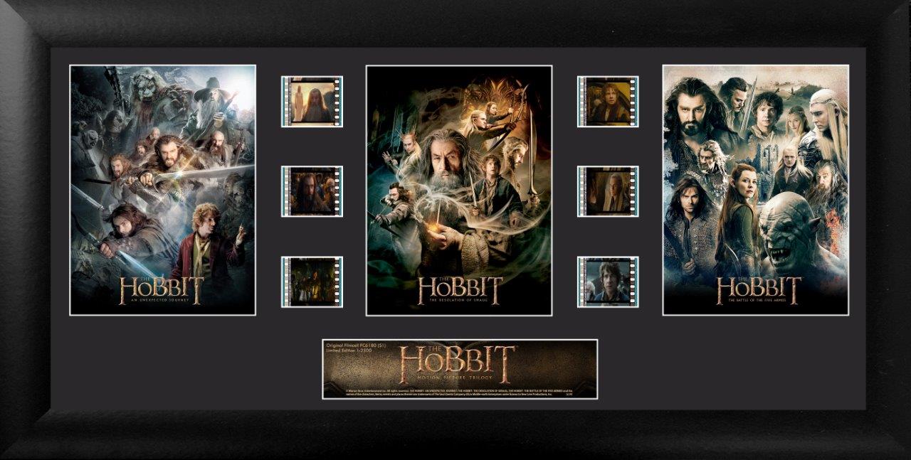 THE HOBBIT TRILOGY (S1) Limited Edition Trio Framed FilmCells Presentation USFC6180