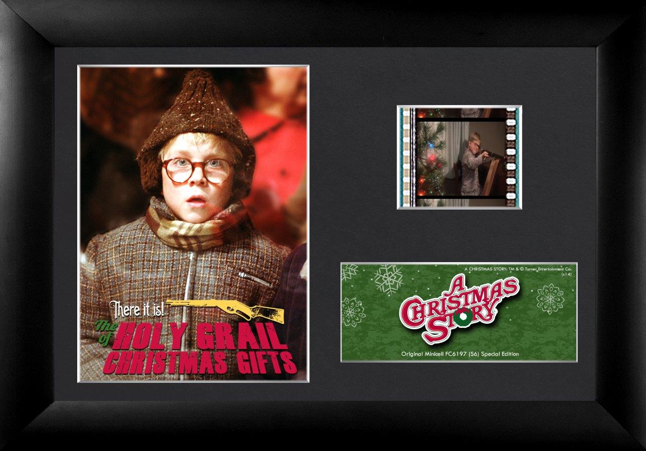 A Christmas Story (Holy Grail of Christmas Gifts) Minicell FilmCells Framed Desktop Presentation USFC6197