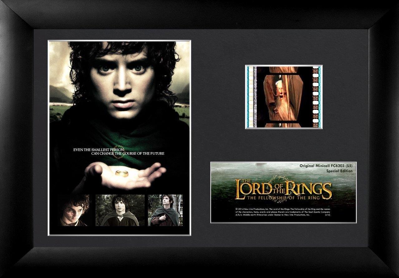 The Lord of the Rings: The Fellowship of the Ring (S5) Minicell FilmCells Framed Desktop Presentation USFC6203