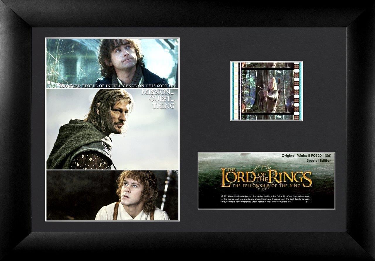 The Lord of the Rings: The Fellowship of the Ring (S6) Minicell FilmCells Framed Desktop Presentation USFC6204
