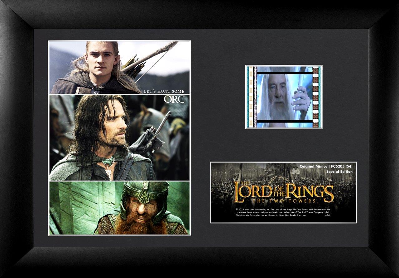 The Lord of the Rings: The Two Towers (S4) Minicell FilmCells Framed Desktop Presentation USFC6205