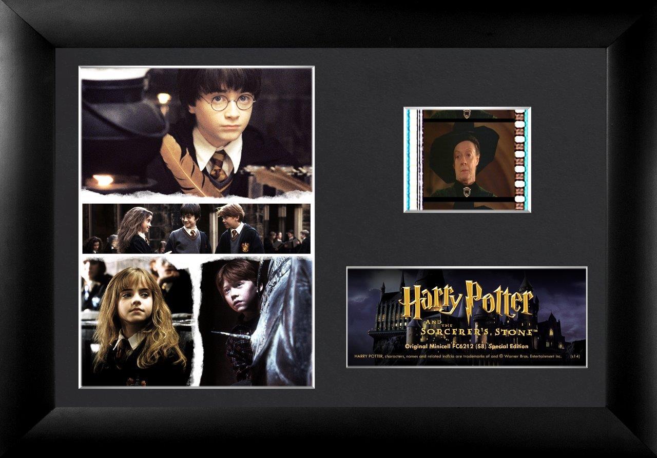 Harry Potter and the Sorcerers Stone (S8) Minicell FilmCells Framed Desktop Presentation USFC6212